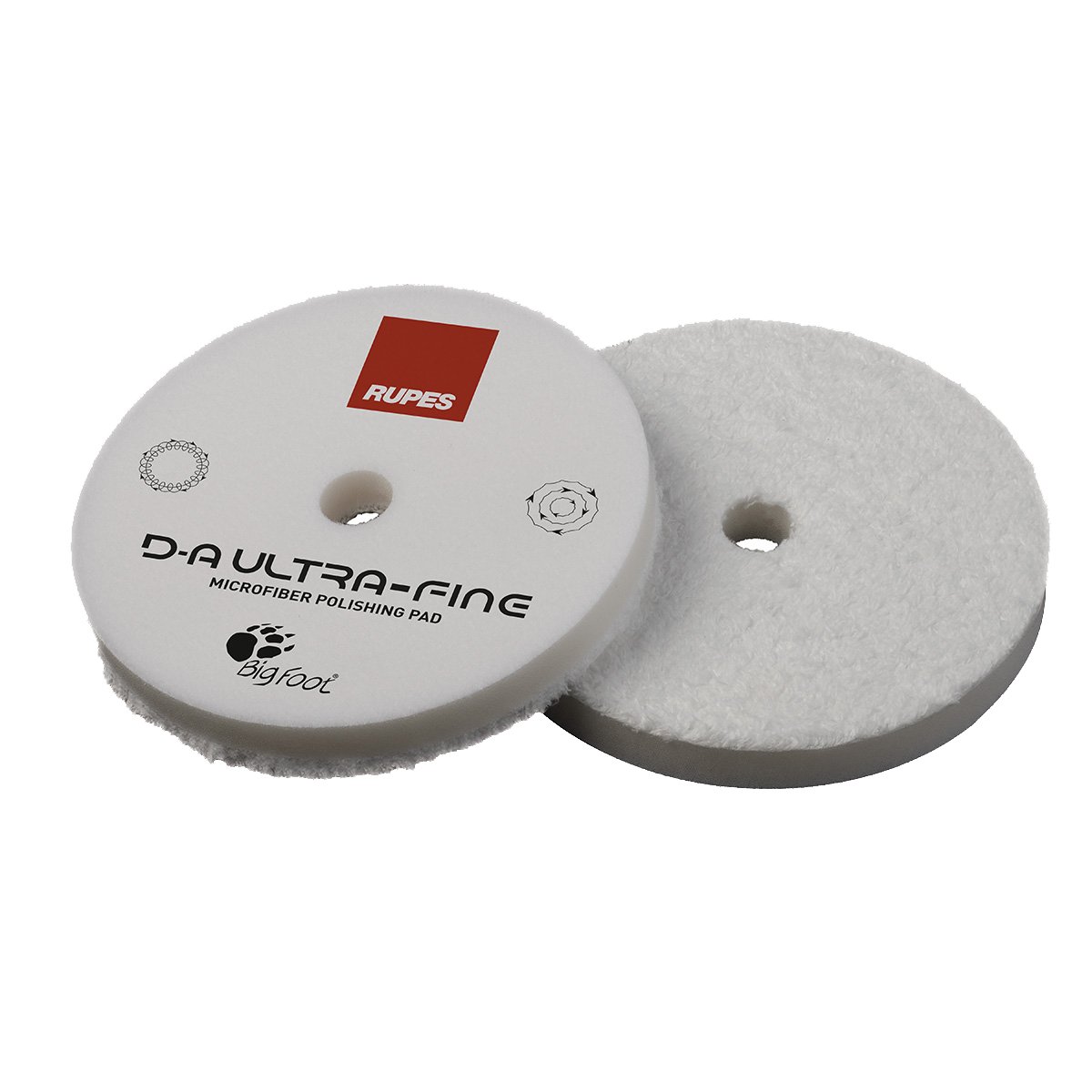 D-A Ultra Fine Microfiber Polishing Pad - 125mm