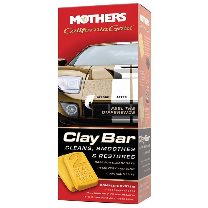 California Gold Clay Bar Paint Saving System (kit) 07240
