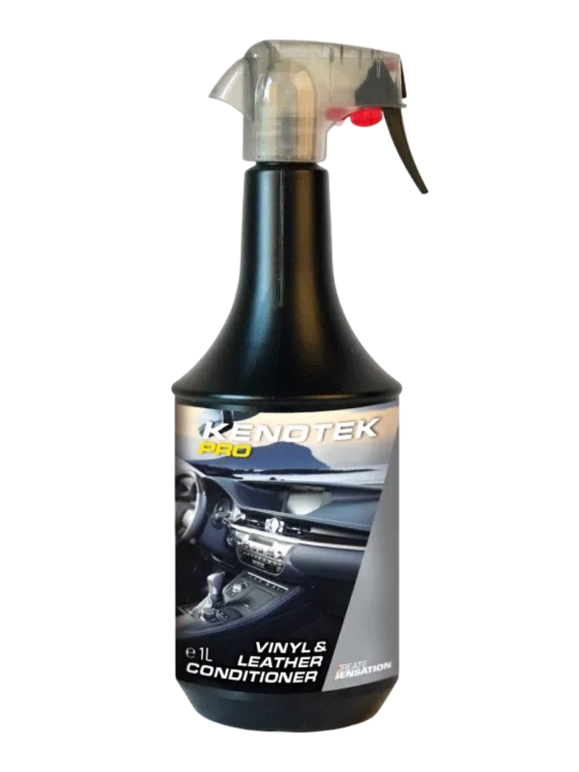 Vinyl & Leather Conditioner - 1000ml Kan, Spuitbus, Tin