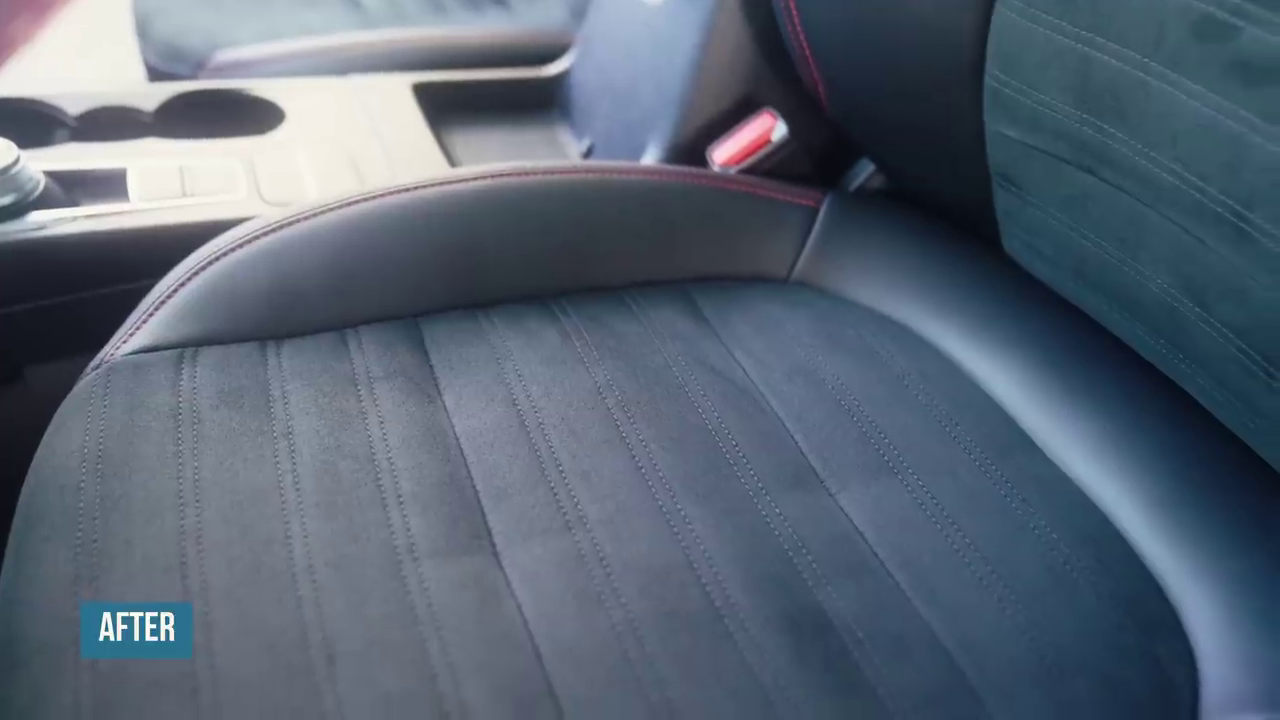 auto interieur, stoel, leder, stiksels, auto upgrad