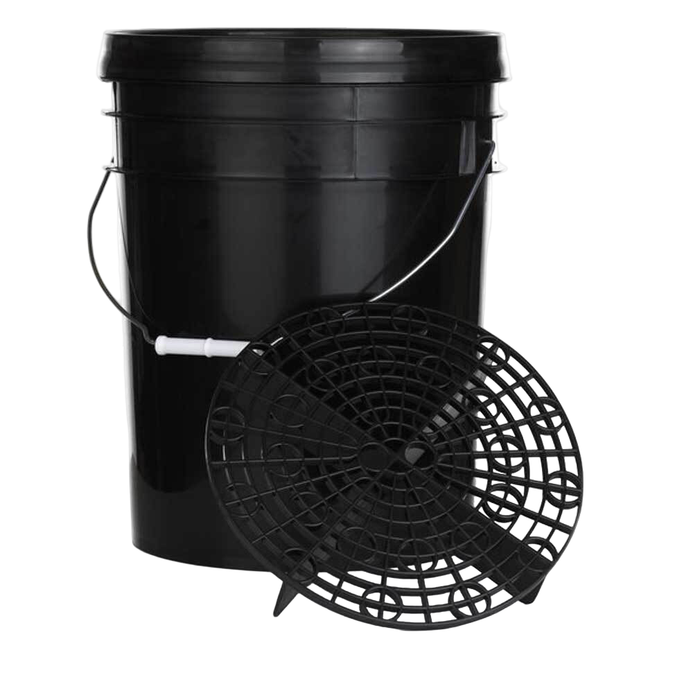 Detailing Bucket met grit guard en deksel - 15 liter Emmer, Brievenbus