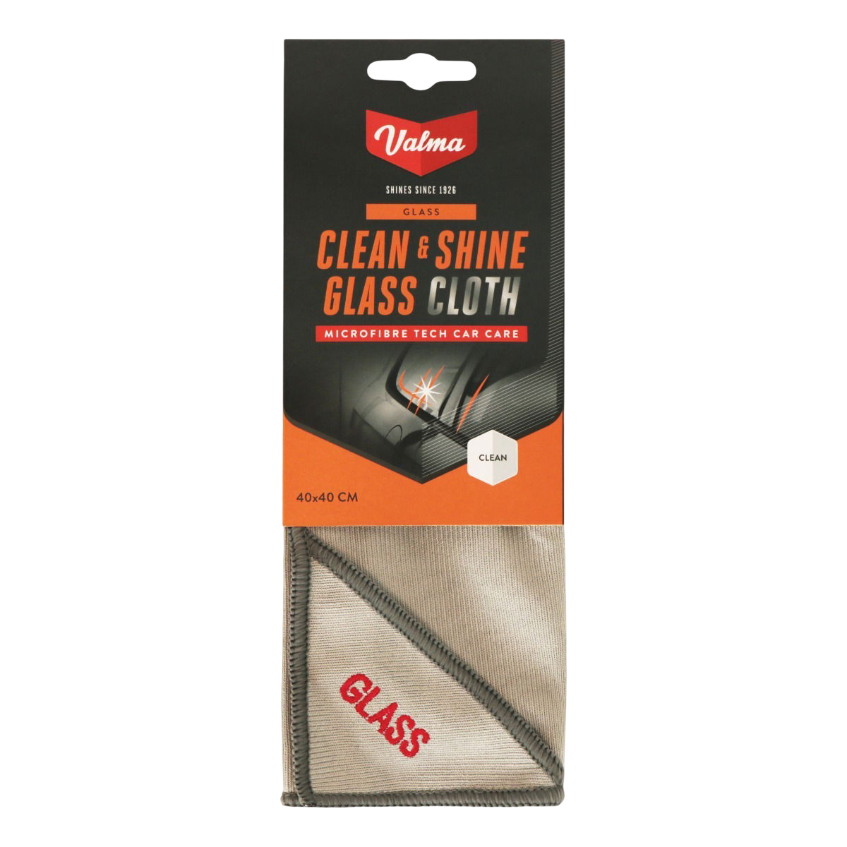Clean & Shine Glass Cloth - 40x40cm Clean & Shine Glass Cloth - 40x40cm