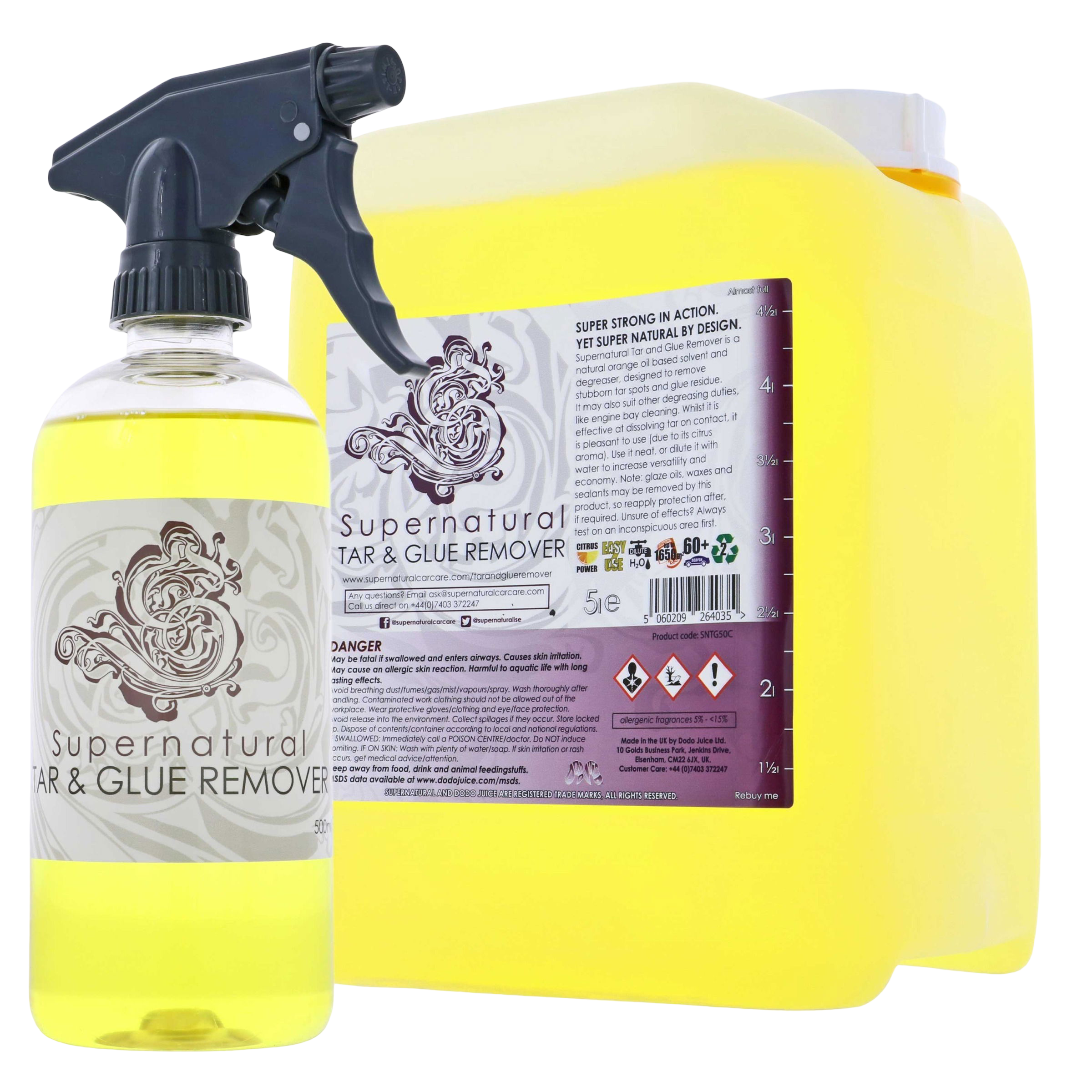 Supernatural Tar & Glue Remover