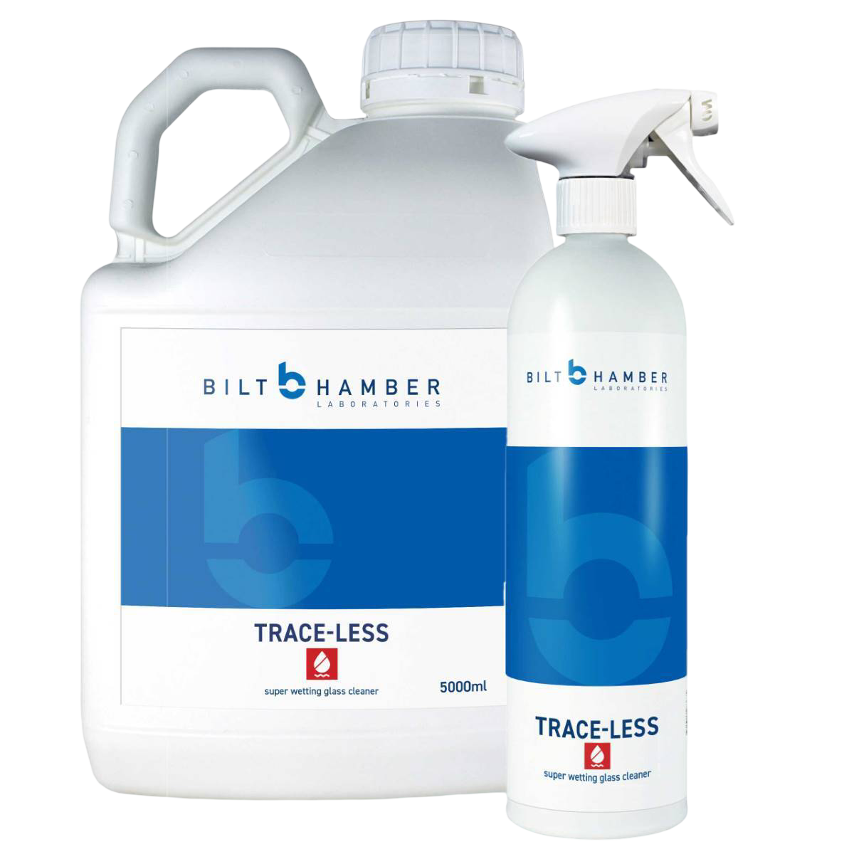 Trace-Less Super Wetting Glass Cleaner Fles
