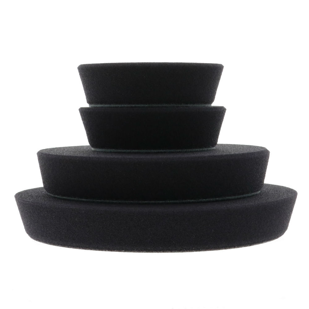 Finishing Pad DA Zwart 75 mm (2 Pack)