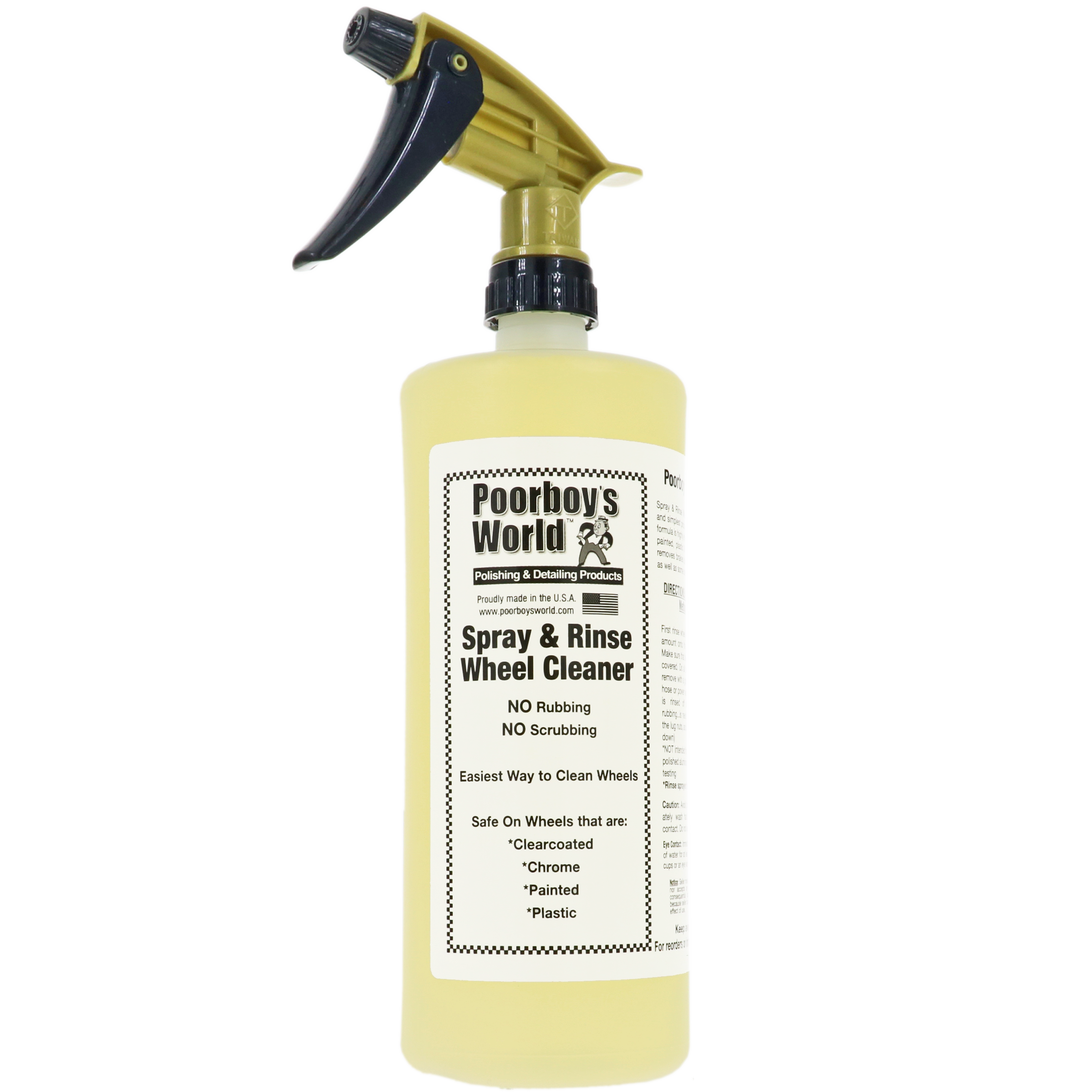 spray, wheel cleaner, polish, detailing, fles