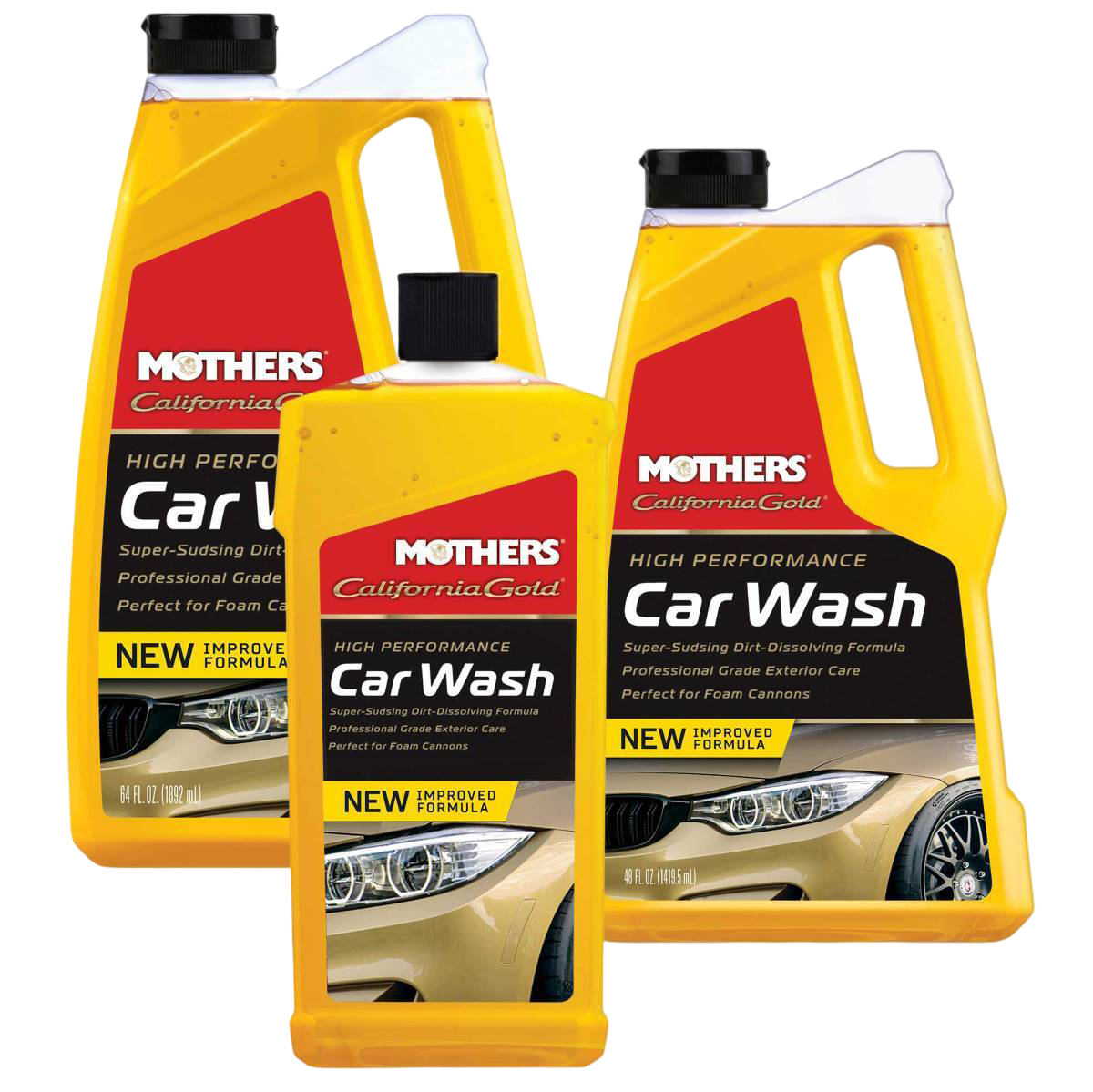 California Gold High Performance Car Wash Fles, Machine, Wiel