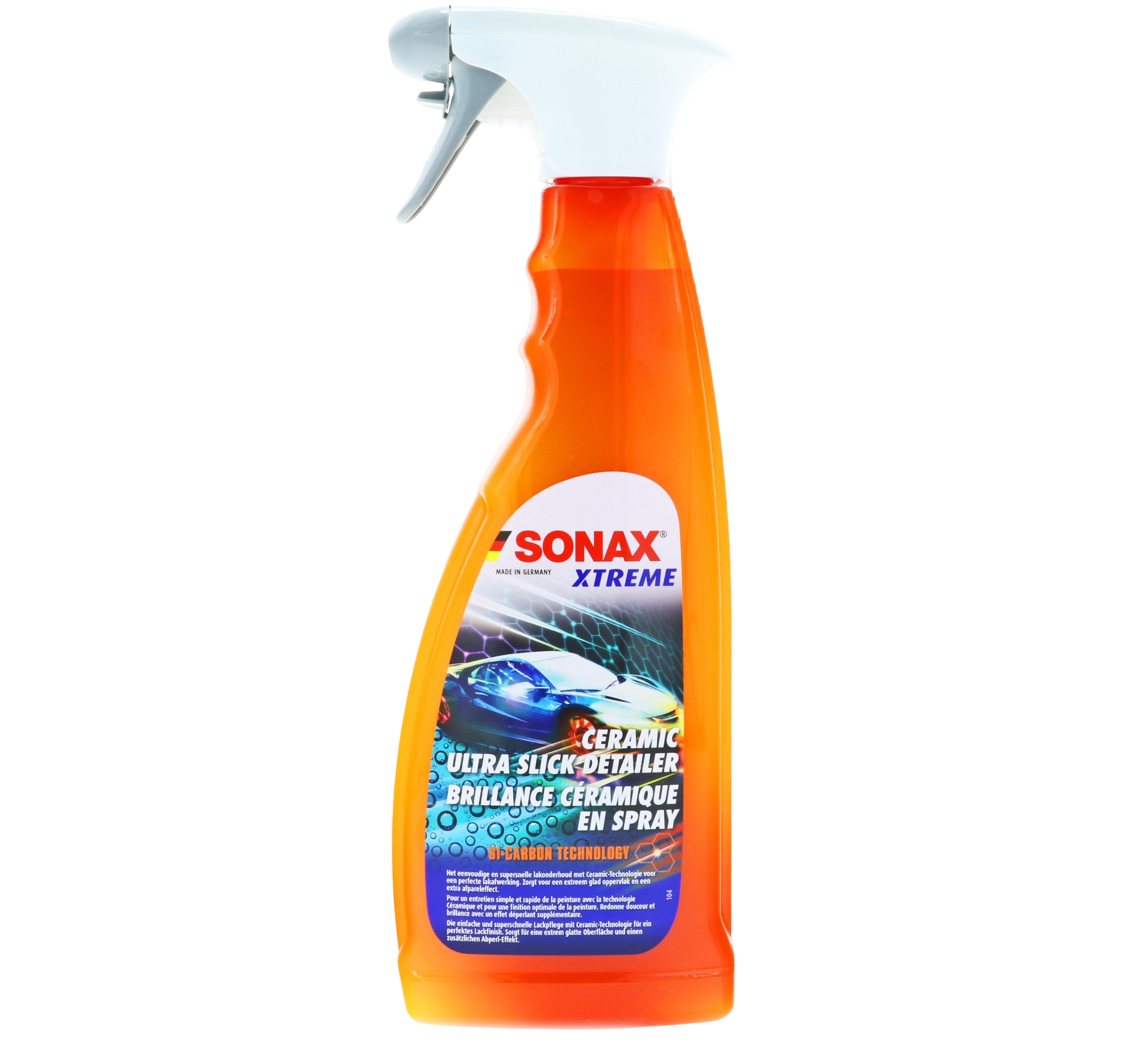Xtreme Ceramic Ultra Slick Detailer - 750ml Fles, Tin, Spuitbus, Auto, Ketchup