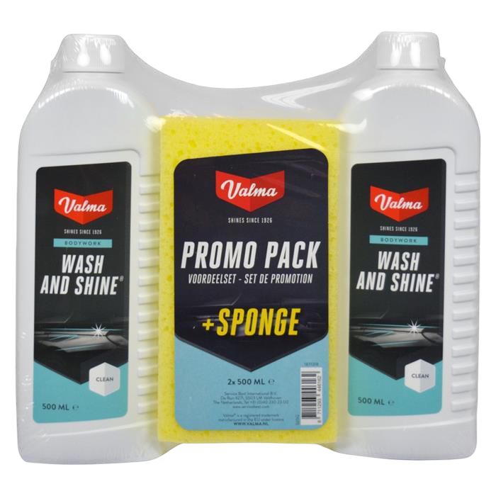 Wash & Shine Promo Pack - 2x 500ml