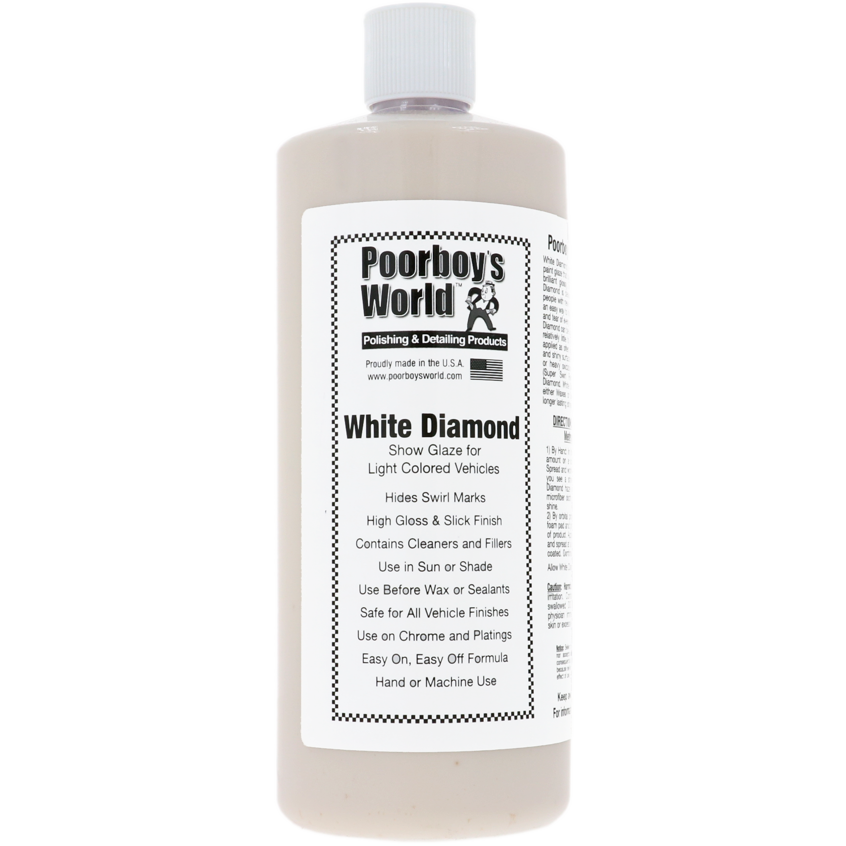 polishing, detailing, white, diamond, glaze