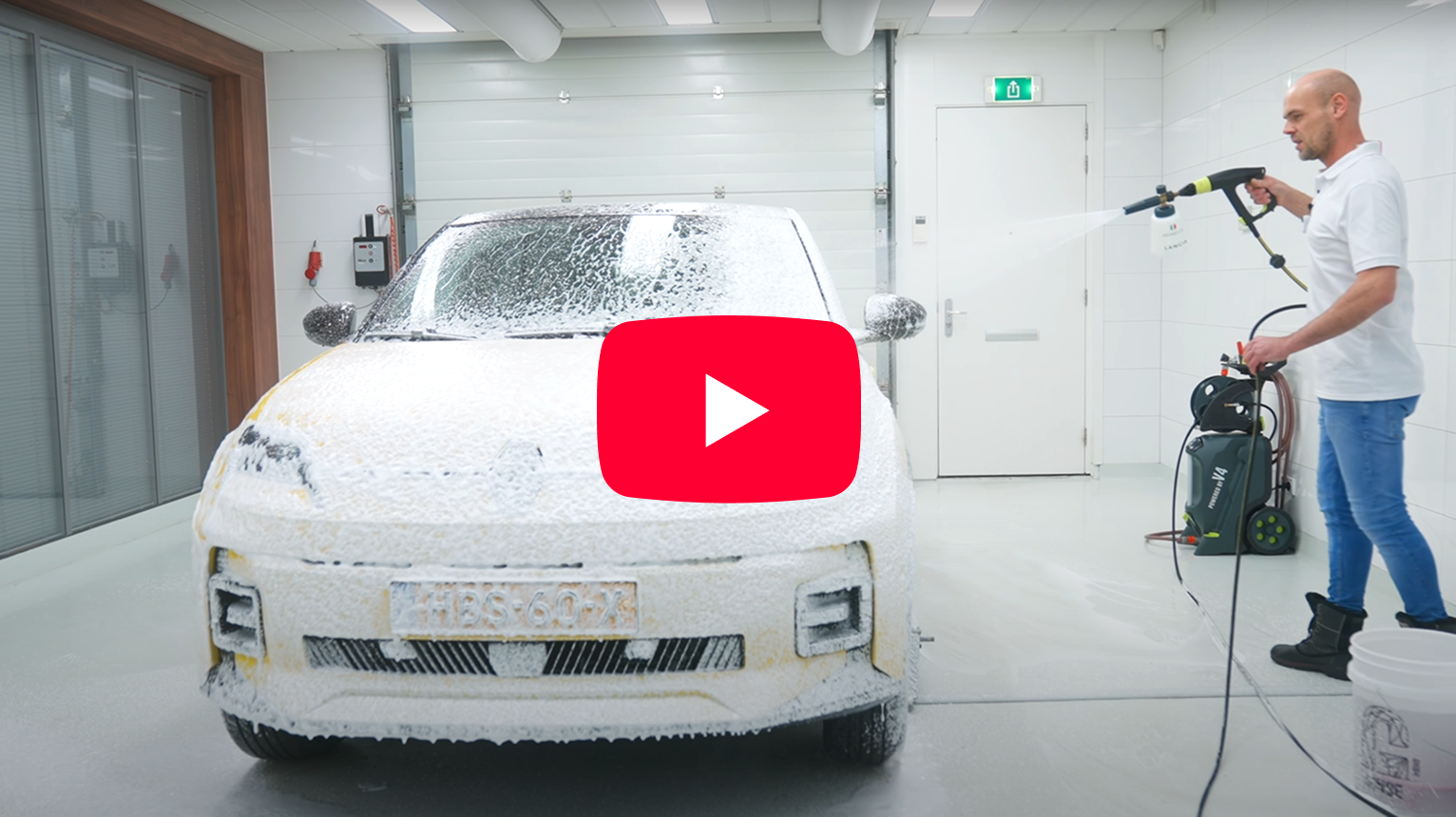 Auto, Autowasserette, Volwassene, Man, Persoon