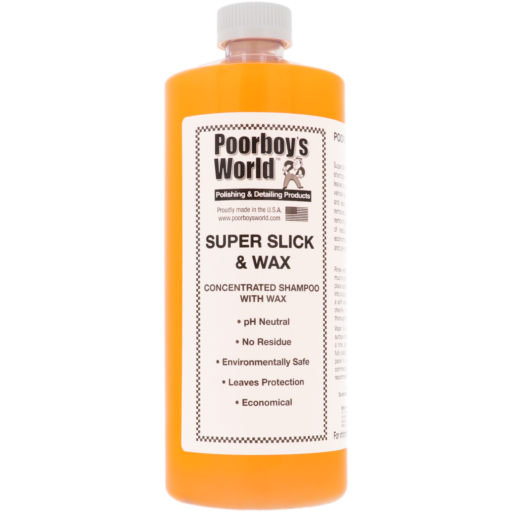shampoo, concentrated, wax, orange bottle, polishing