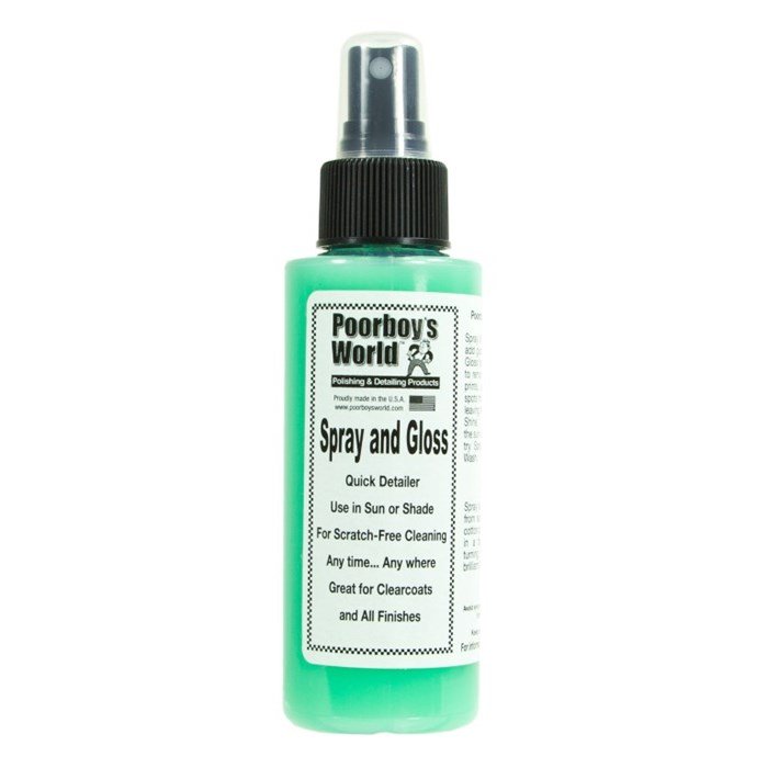 Spray & Gloss Sample - 120ml