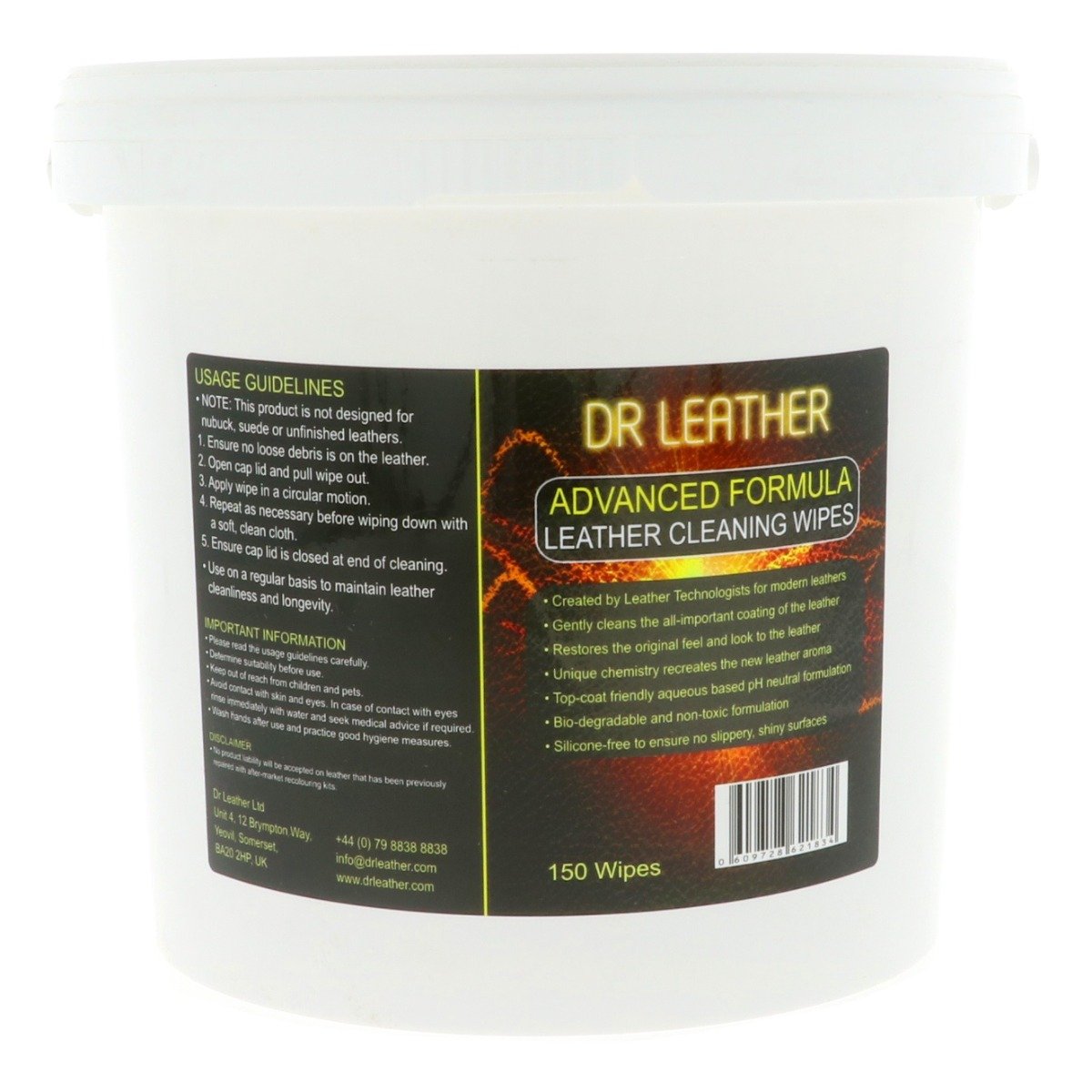 Advanced Formula Leather Cleaning Wipes - 150 stuks