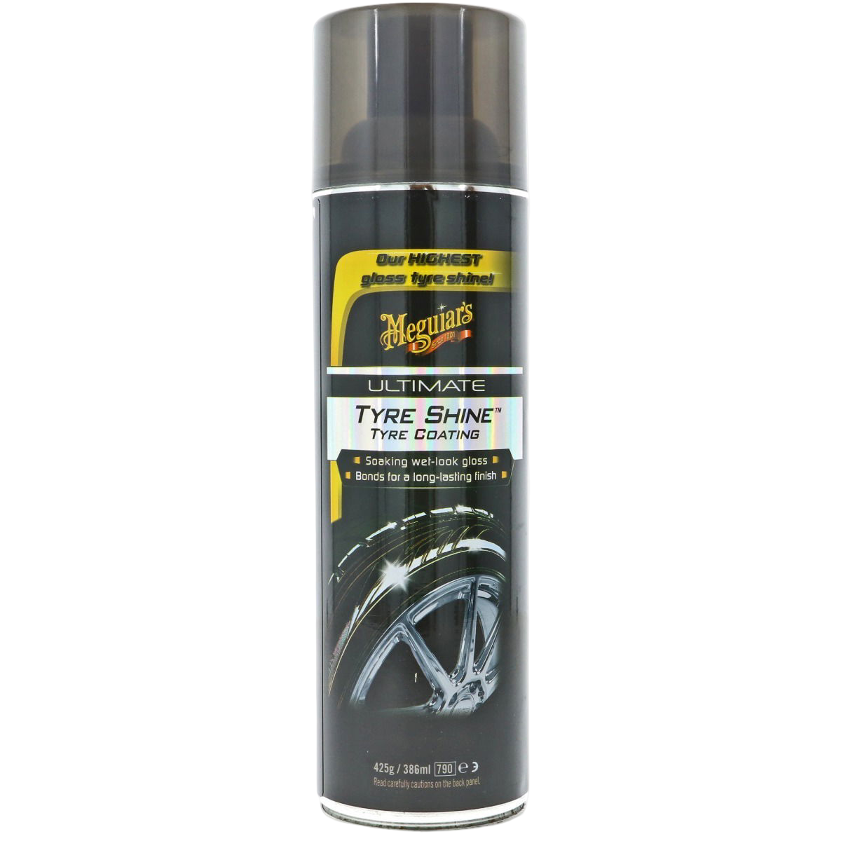 Ultimate Tire Shine - 386ml Fles, Tin, Shaker