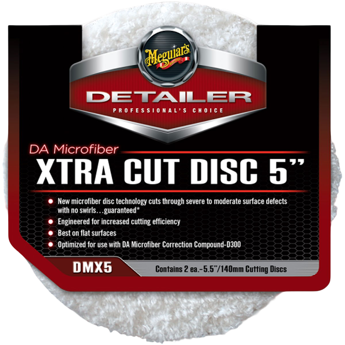 DA Microfiber Xtra Cut Disk 125mm - 2-pack DA Microfiber Xtra Cut Disk 125mm - 2-pack