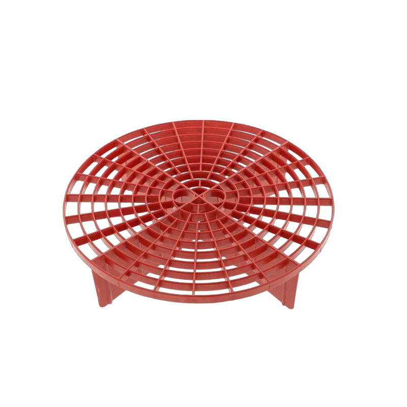 roosterbodem, drainsifon, gifslager, rood, plastic