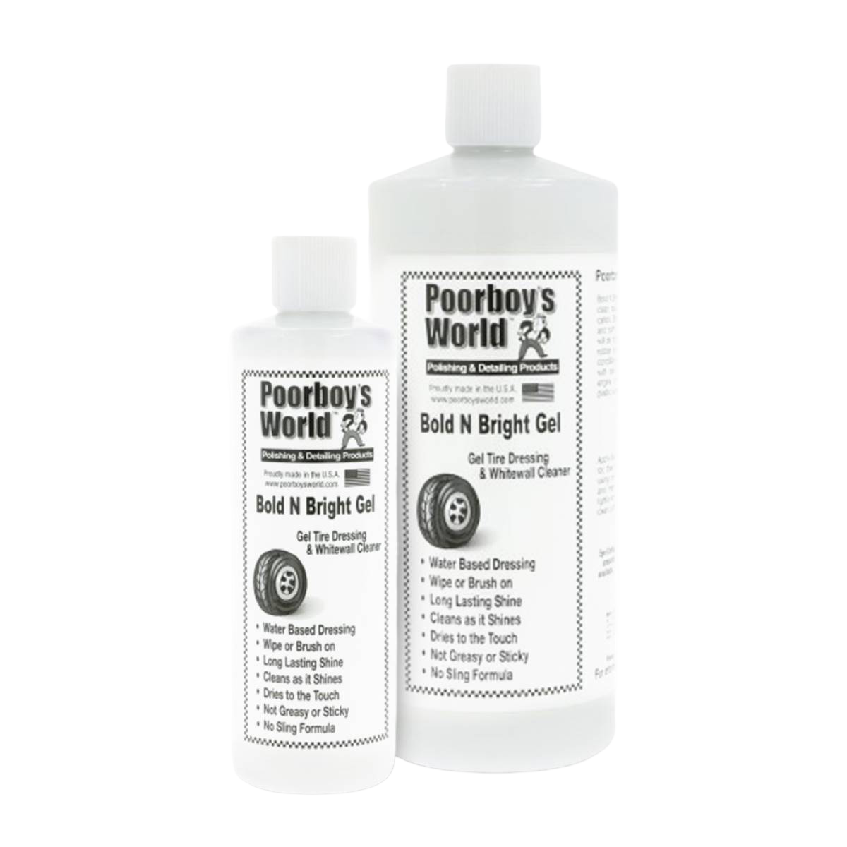 Bold N Bright Gel Tire Dressing Fles