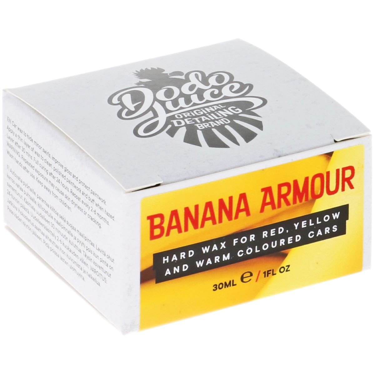 Banana Armour hard wax for warm coloured cars - 30ml
