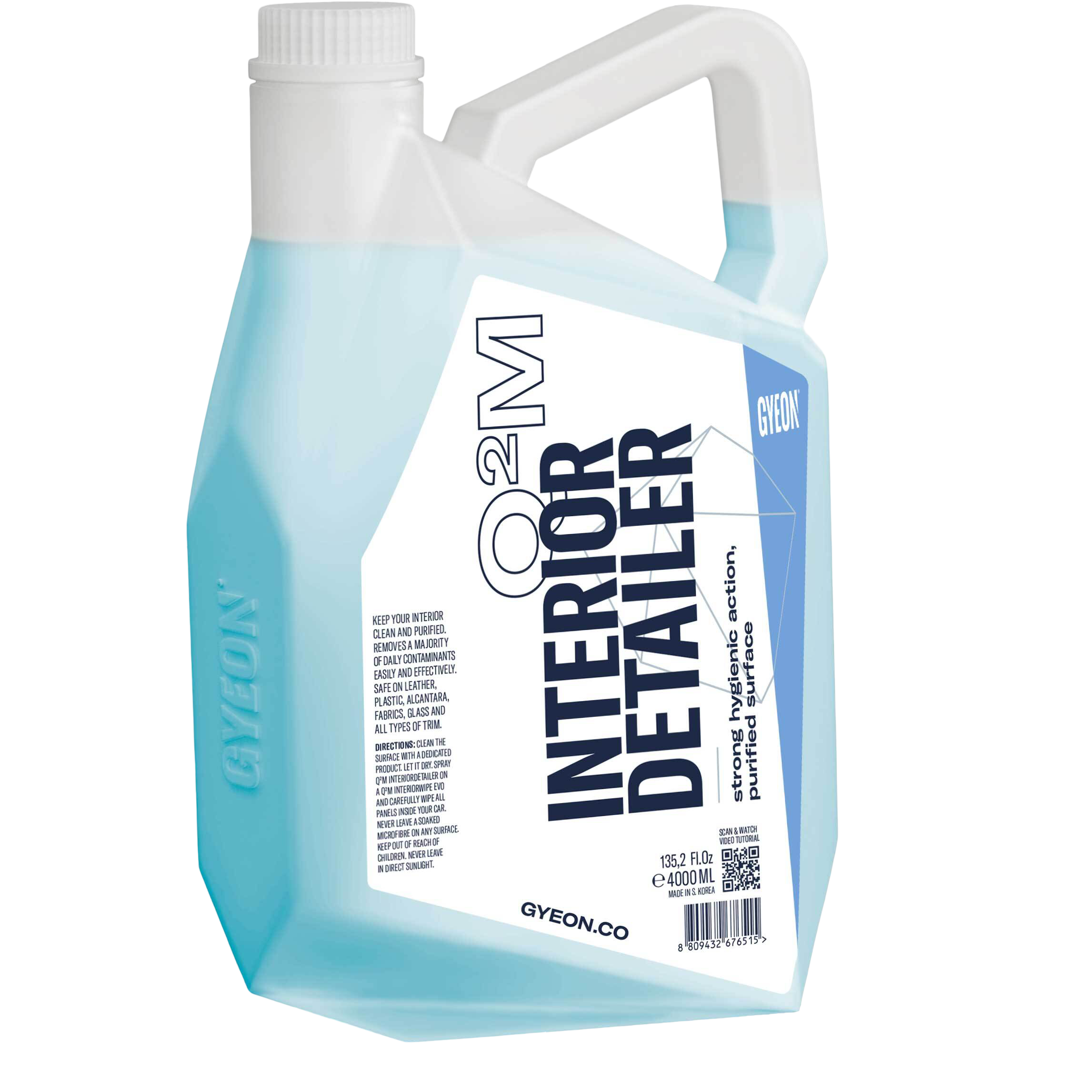Q²M InteriorDetailer - 4000 ml Fles