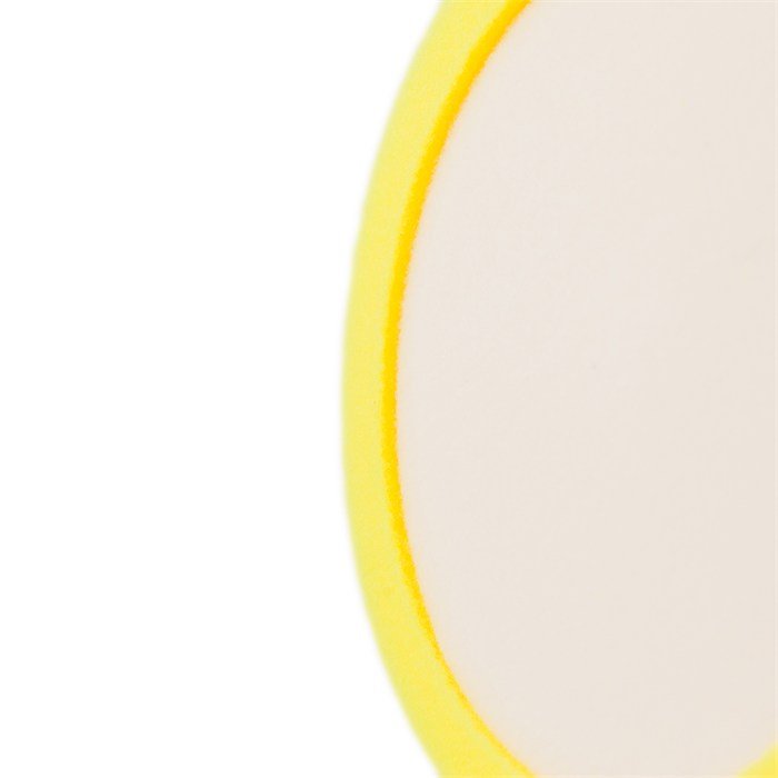 Raffini 6 inch Recessed Foam Cutting Pad - Yellow