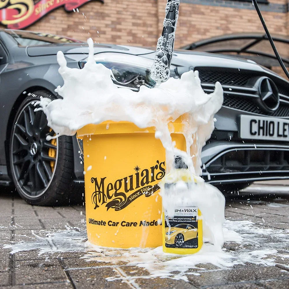 autopfuit, meguiar's, auto care, car wash, bucket