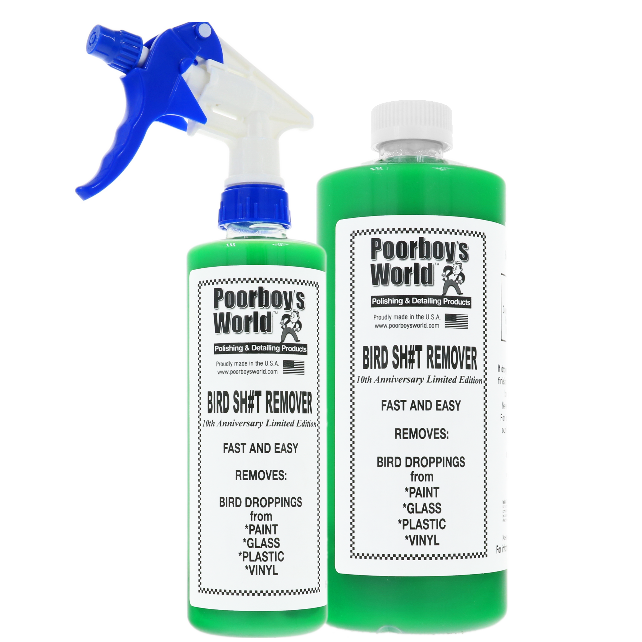 verfremmingsreiniger, bird shift remover, polishing detailing, spray bottle, plastic bottle