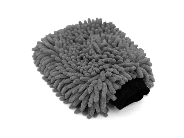 Chenille Wash Mitt - Grijs Chenille Wash Mitt - Grijs