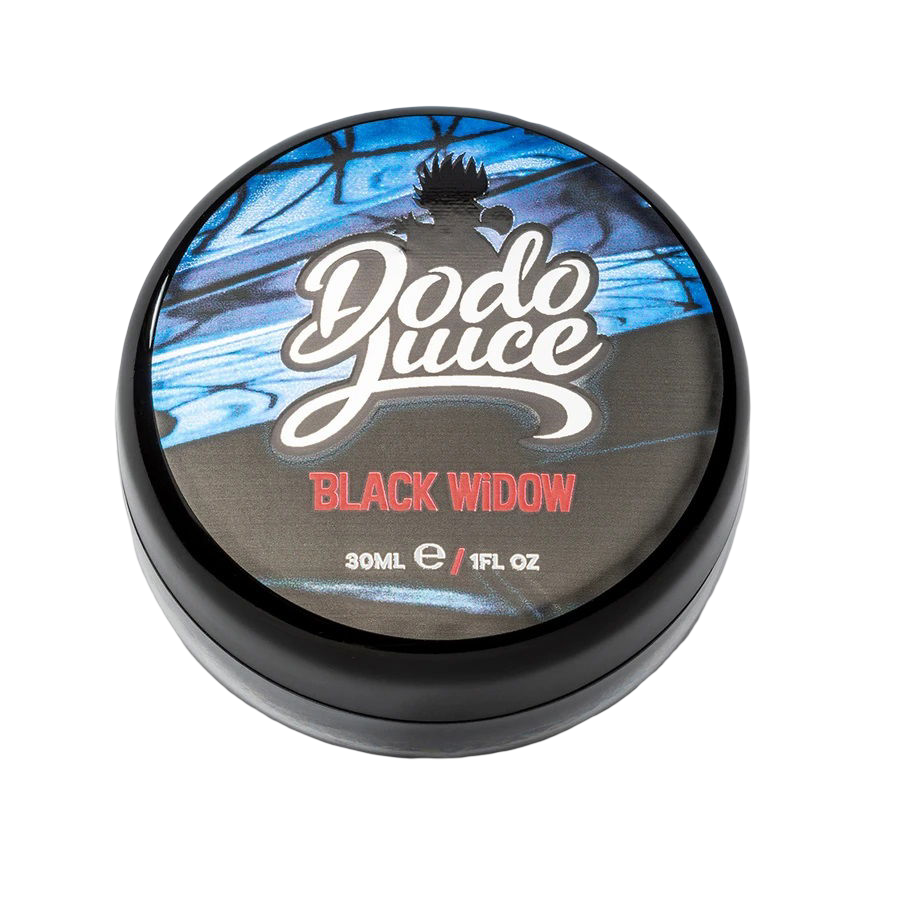 Black Widow hybrid wax for dark coloured cars - 30ml Black Widow hybrid wax for dark coloured cars - 30ml