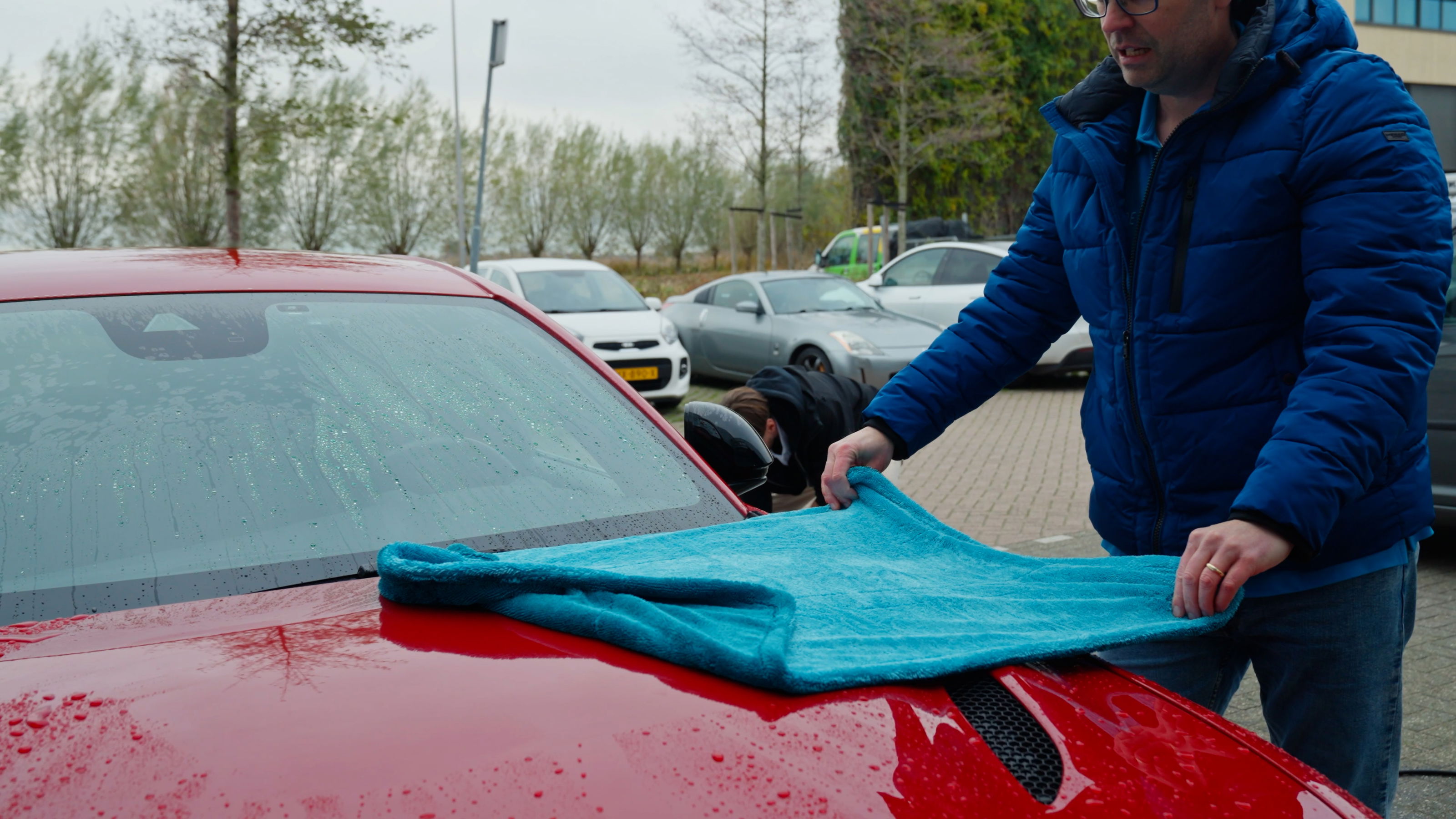 Ring, Auto, Windscherm, Man, Persoon