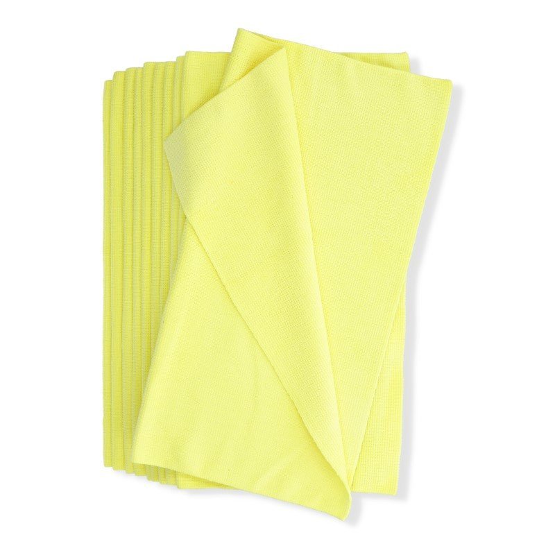 Allround Microfiber Towel Yellow HD 10-pack - 40x40cm