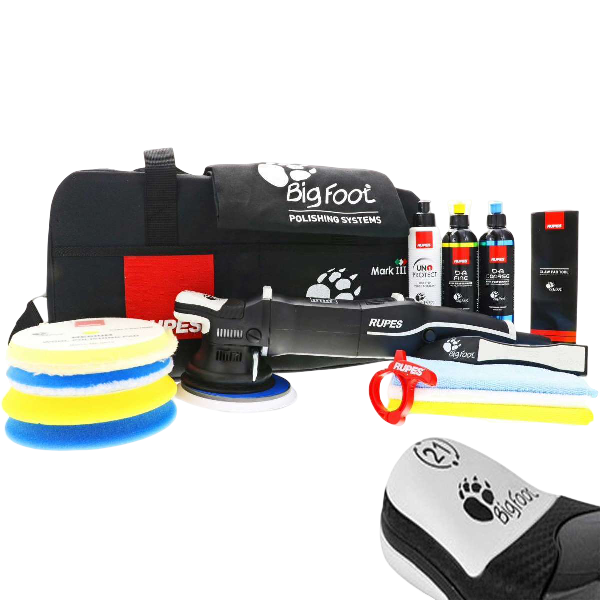 BigFoot LHR21 MarkIII LUX Kit Schoeisel, Schoen, Sneaker, Mortelhuls, Wapen