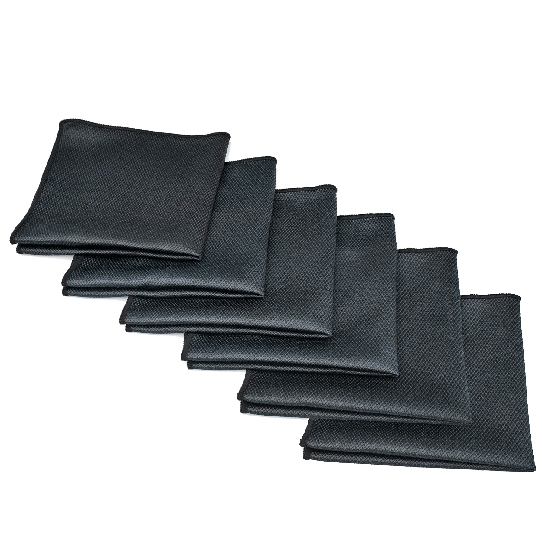 microfiber doek, afwas doek, reinigingsdoek, zwart, set doeken