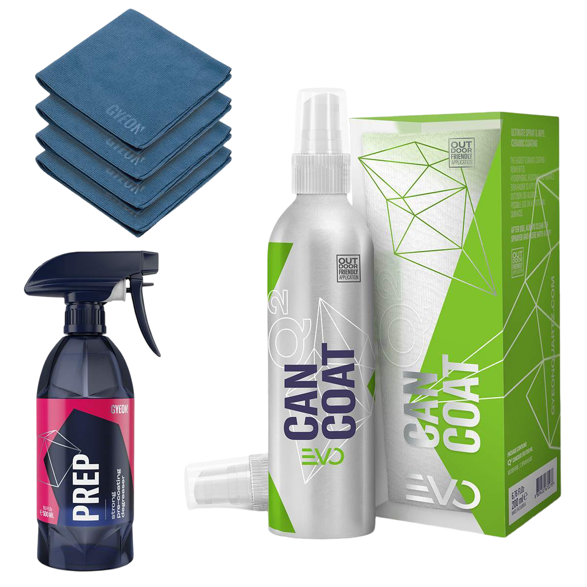 Q² CanCoat EVO Essentials Protection Kit Q² CanCoat EVO Essentials Protection Kit
