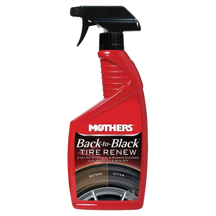 Back to Black Tire Renew Cleaner - 710ml Kan, Spuitbus, Tin, Machine, Wiel