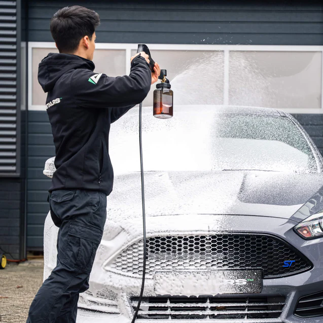 auto, car wash, pressure washer, spray bottle, car treatment