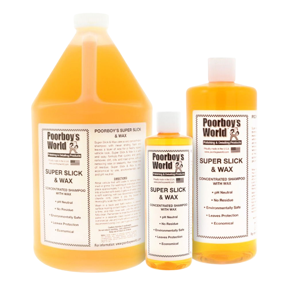 Super Slick and Wax Concentrated Shampoo Fles, Drank, Sap