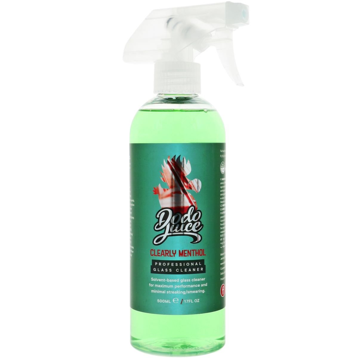 Clearly Menthol Professional Glass Cleaner - 500ml