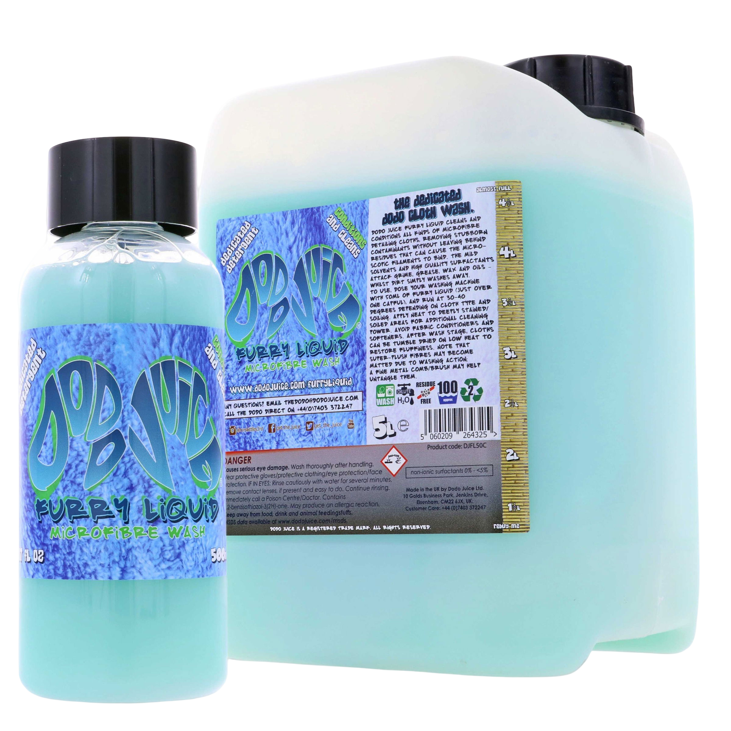 Furry Liquid Microfiber Wash Fles