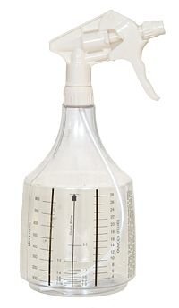 Sprayfles - 1 liter met sprayer en maatverdeling
