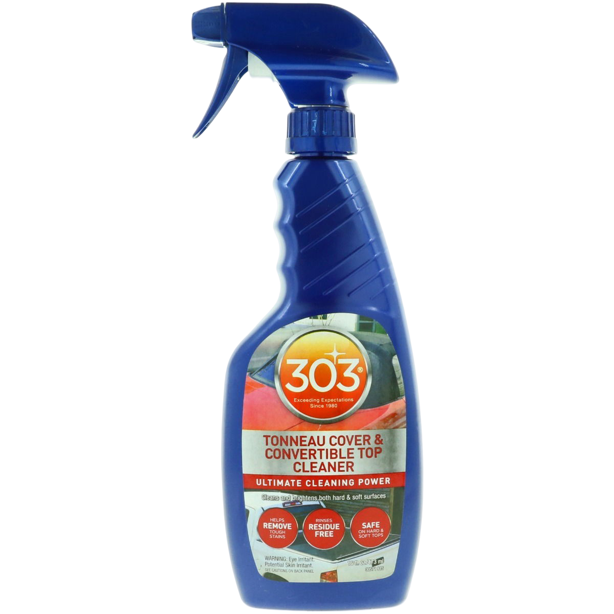 Tonneau Cover & Convertible Top Cleaner - 473ml Kan, Spuitbus, Tin, Fles