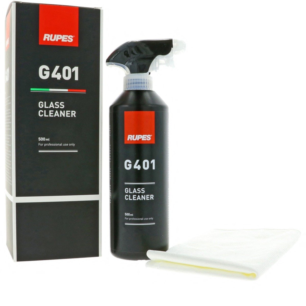 G401 Glass Cleaner met microvezeldoek - 500ml