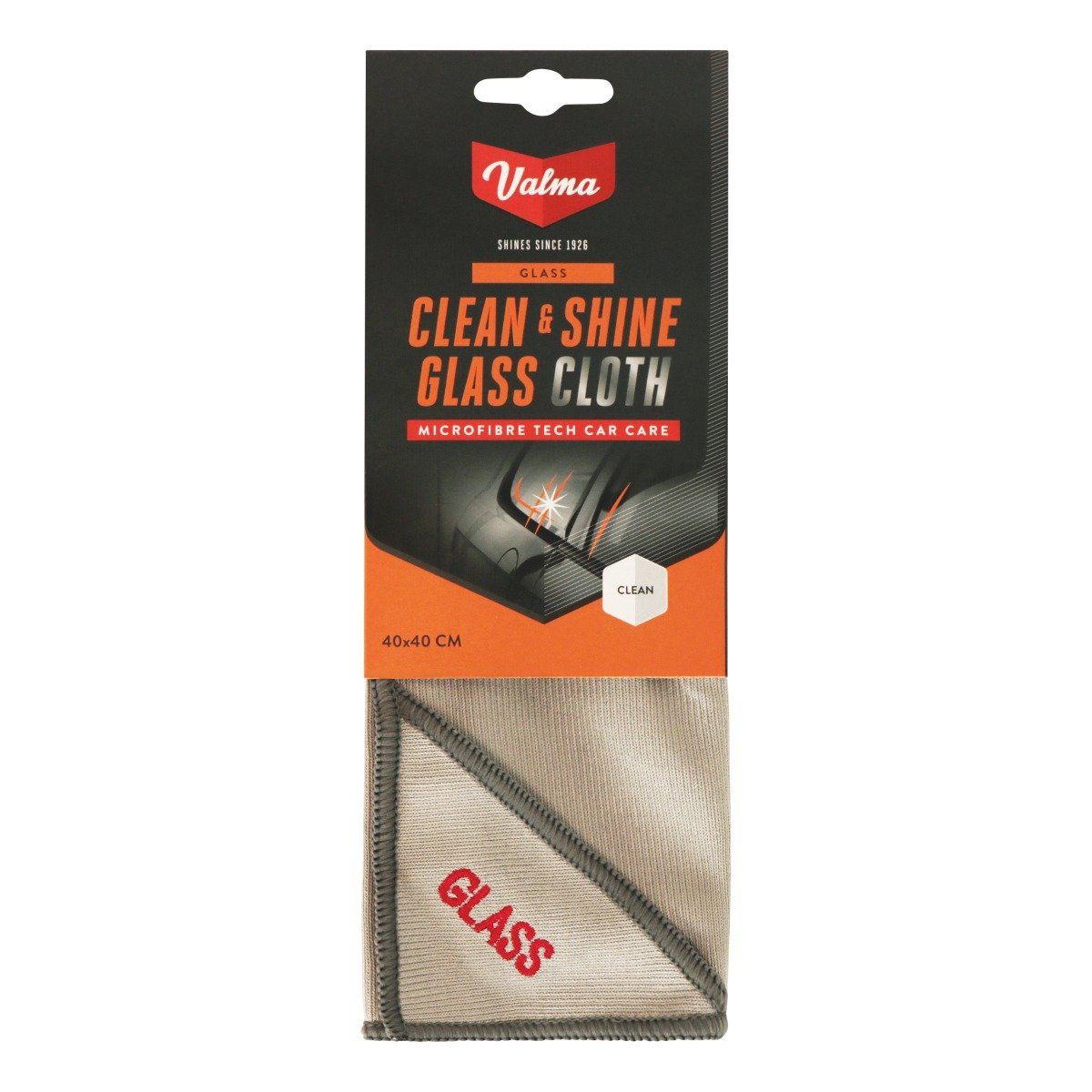 Clean & Shine Glass Cloth - 40x40cm
