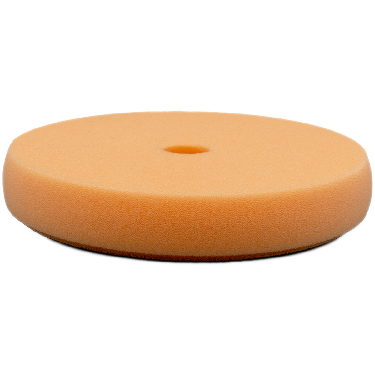 sponge, foam, orange, round, hole