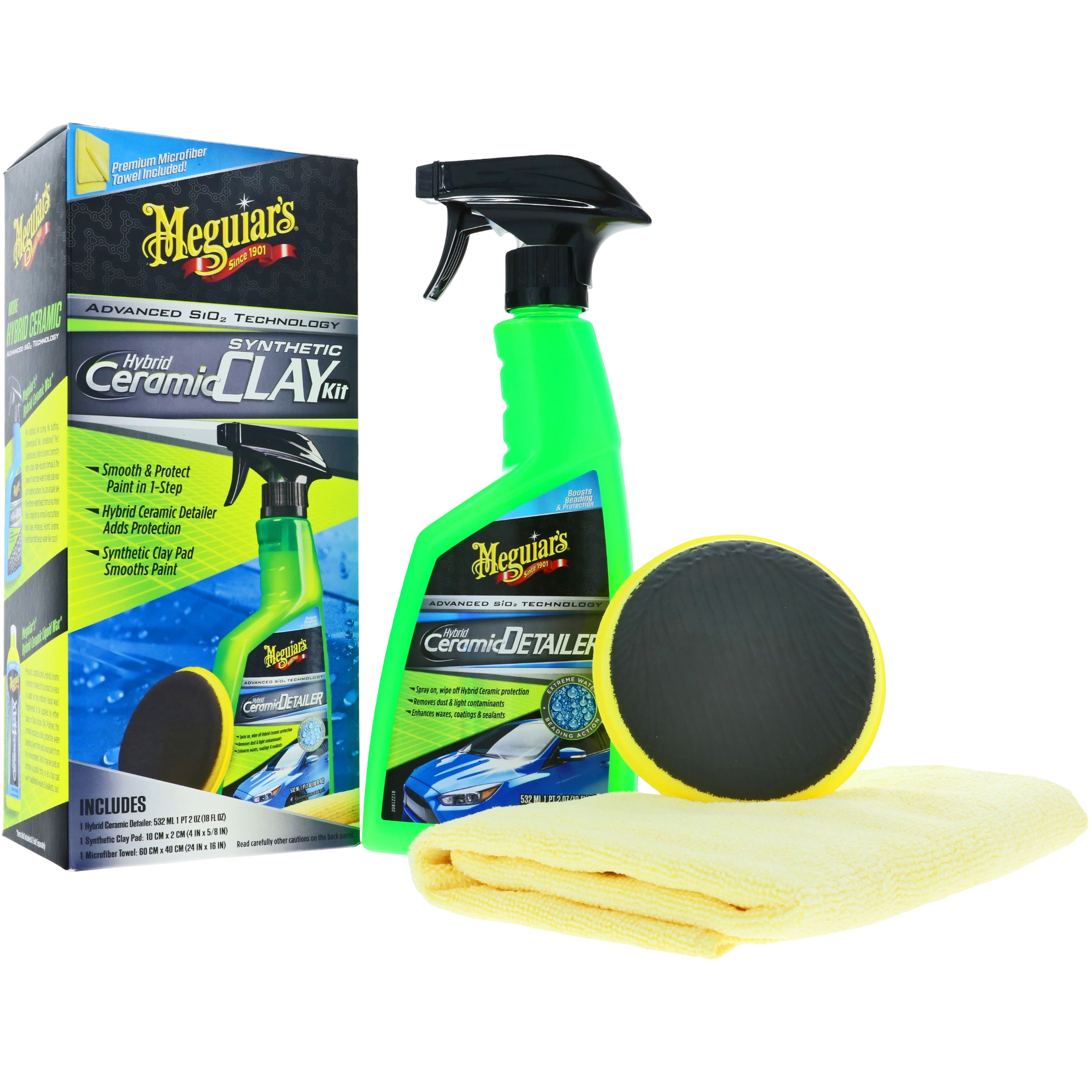 Hybrid Ceramic Synthetic Clay Kit Schoonmaak, Persoon