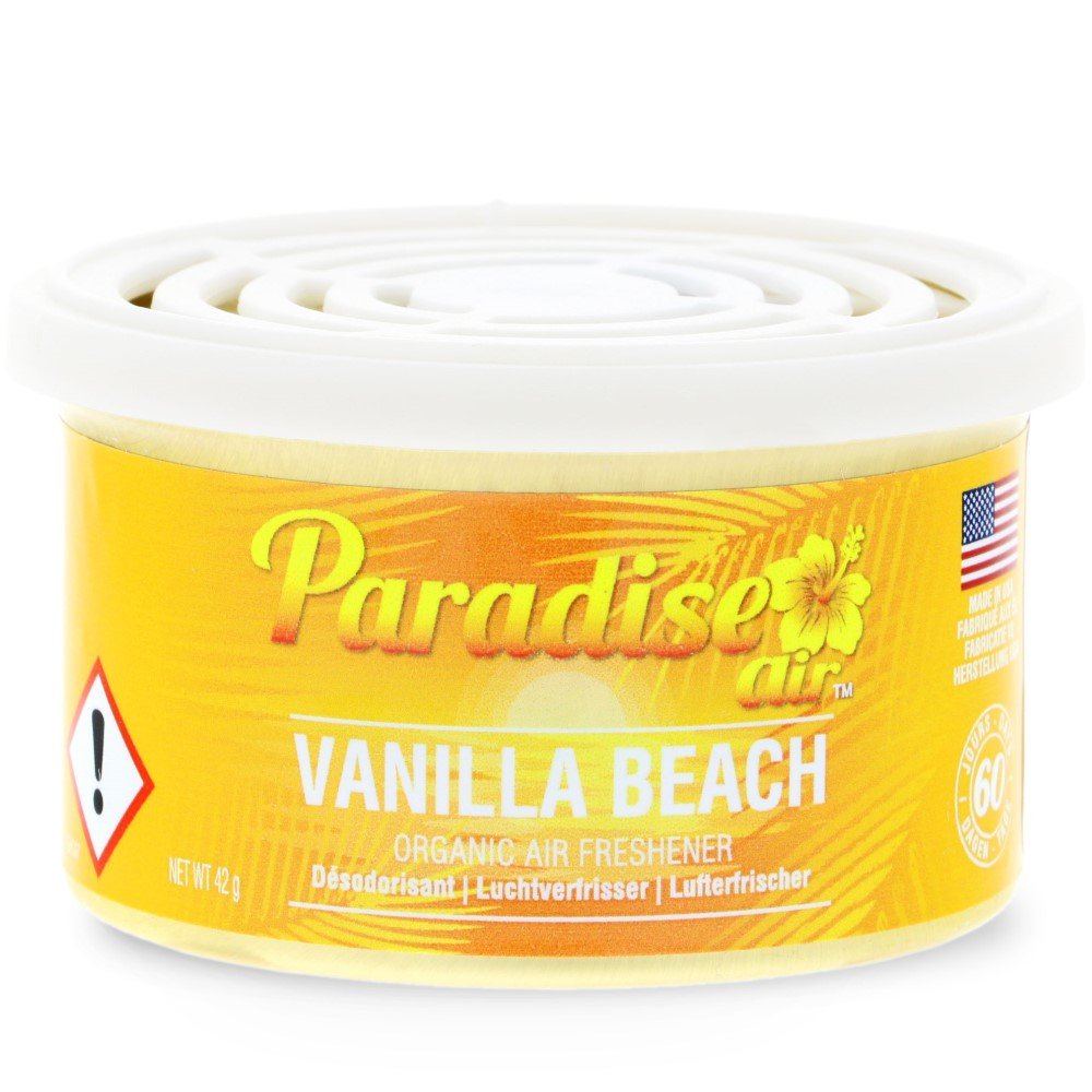 Vanilla Beach lekvrije organische luchtverfrisser