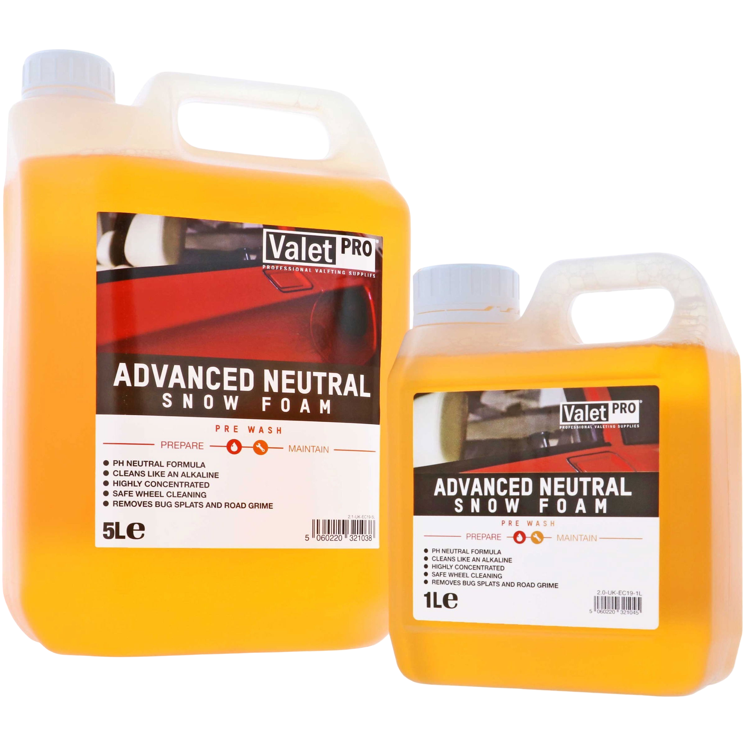 Advanced Neutral Snow Foam Fles