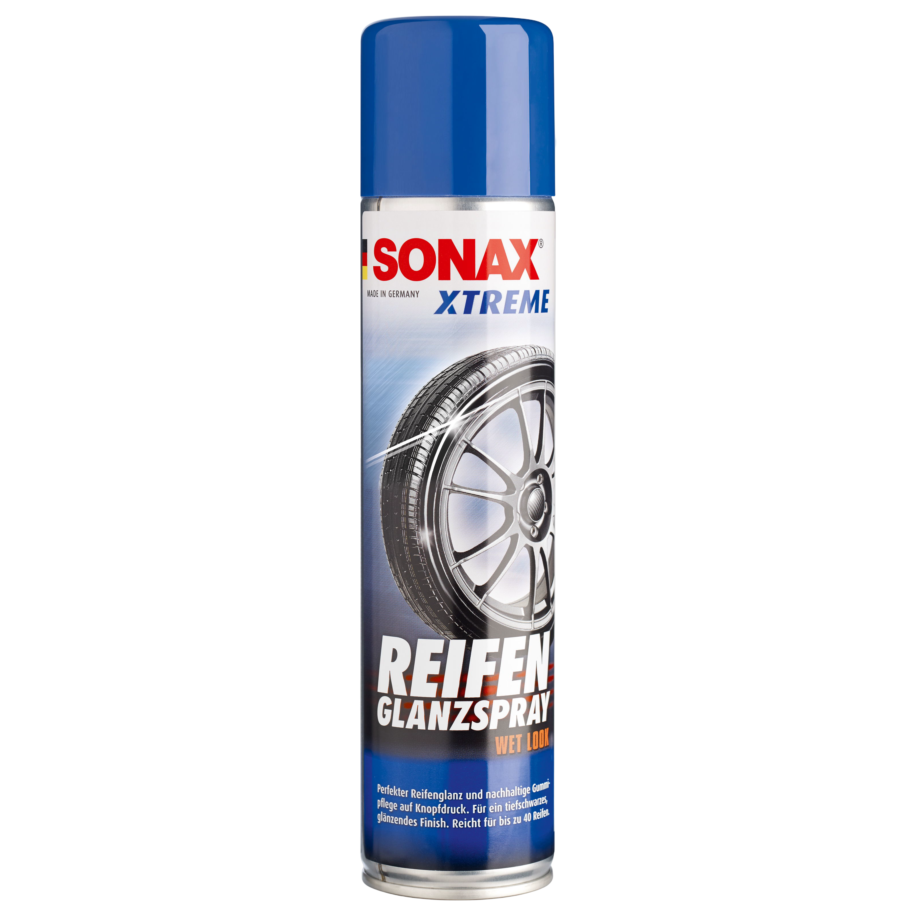 Xtreme Bandenglans Spray - 400ml Kan, Spuitbus, Tin, Machine, Wiel