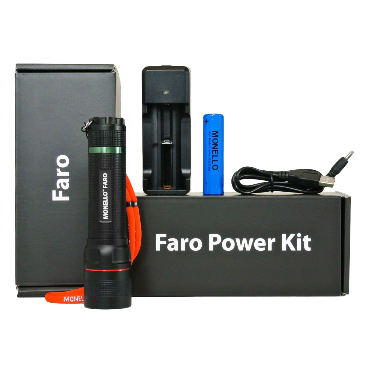 Faro - LED Zoombare Inspectielamp + 2400 mAh Li-Ion Accu Faro - LED Zoombare Inspectielamp + 2400 mAh Li-Ion Accu