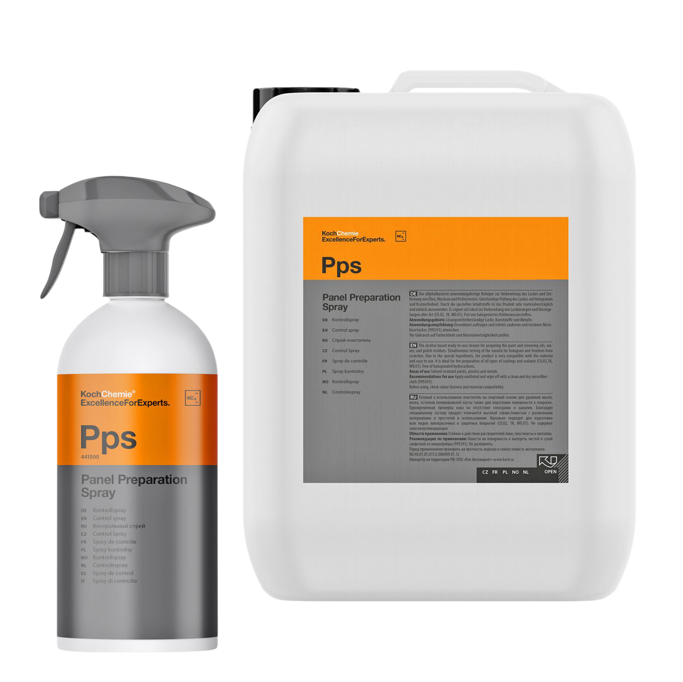 Panel Preparation Spray Fles, Lotion